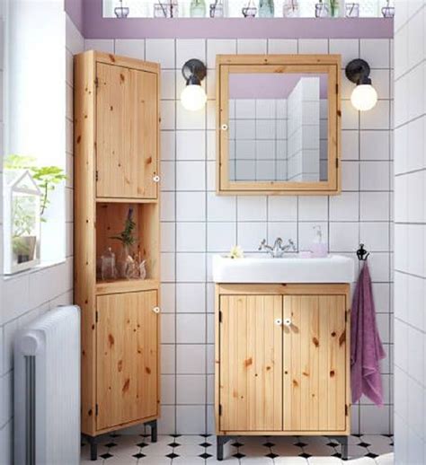 I recently refinished my kitchen and used an ikea end unit at one end of the cabinets, but it's simply a shelf unit, no doors. 37 Wonderful Bathroom Cabinet Ideas / FresHOUZ.com | Ikea ...