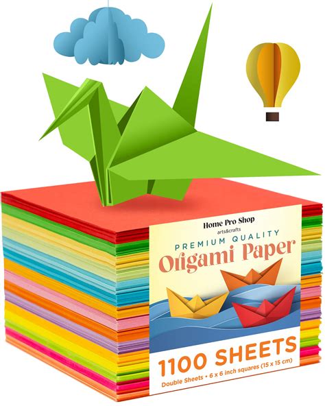Buy Origami Paper 1100 Sheets Origami Set For Kids Double Sided
