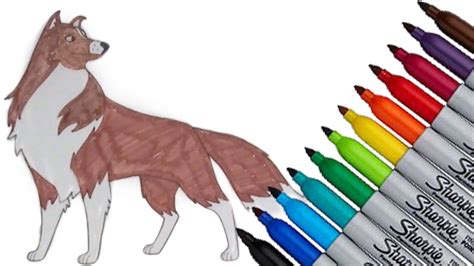 The New Adventures Of Lassie Coloring Page 2017 New Hd Video For Kids