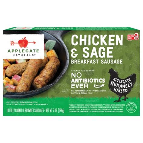 Applegate Natural Chicken Sage Breakfast Sausage Oz Kroger