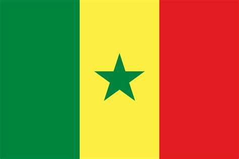 Flag of Senegal 🇸🇳, image & brief history of the flag
