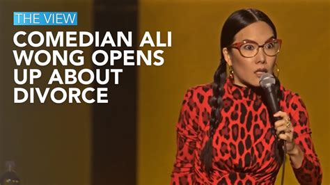comedian ali wong opens up about divorce the view youtube