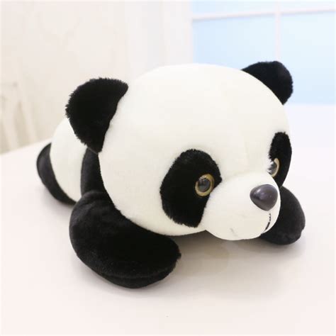 Giant Stuffed Panda Lying Prone Panda Dolls In 4 Sizes