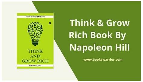 Think And Grow Rich PDF By Napoleon Hill