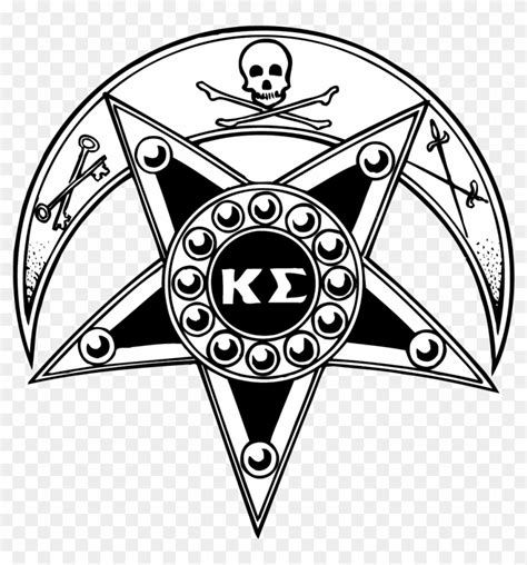 Star And Crescent - Kappa Sigma Star And Crescent, HD Png Download