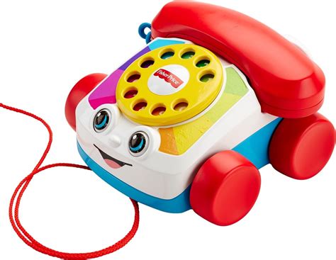 Fisher Price Chatter Telephone Baby And Toddler Pull Toy Phone With