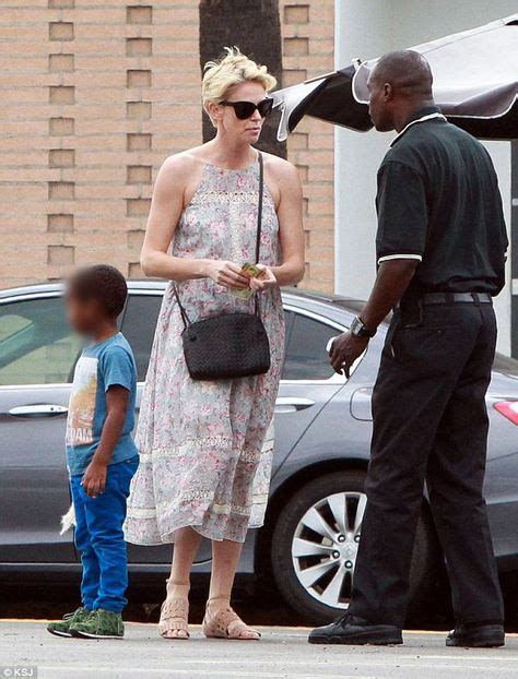 Charlize Theron Takes Son To Lunch After Adopting Baby Girl Charlize