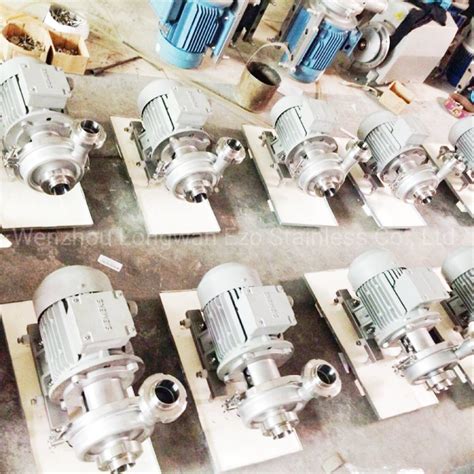 Stainless Steel Sanitary High Quality Self Priming Centrifugal Pump For