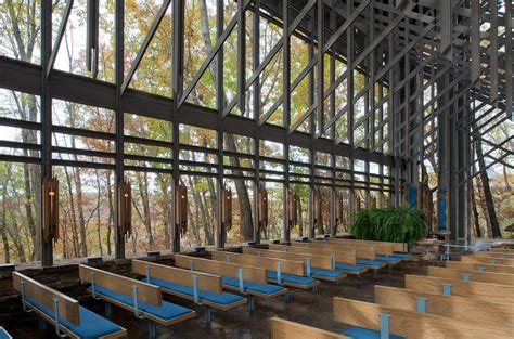 New Photos Of E Fay Jones Thorncrown Chapel Unveiled To Mark 35th