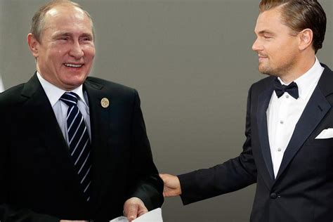 Leonardo Dicaprio Zagra Władimira Putina Świat Newsweekpl