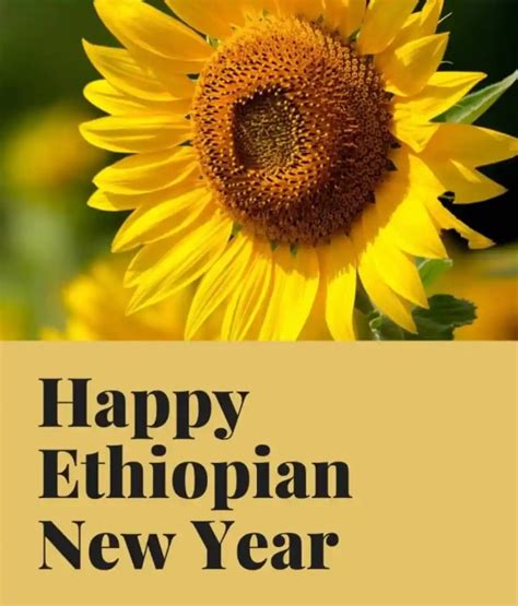 Happy Ethiopian New Year 2024 Images Flower Wishes Status And Sayings
