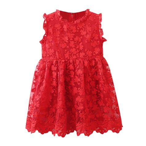 Toddler Kids Dresses For Girls Fashion Baby Girls Clothes Lace