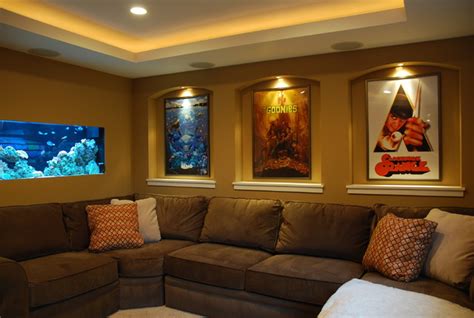 Home theater design importance is difficult to overestimate. Small Home Theater - Contemporary - Home Theater ...