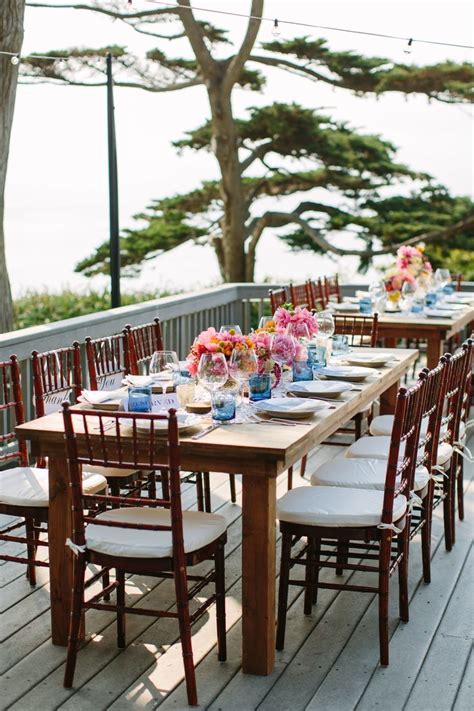Rustic La Jolla Wedding Full Of Charm Outdoor Furniture Sets Floral