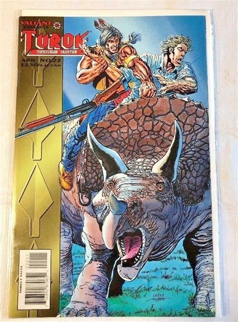 Turok Dinosaur Hunter 22 April 1995 Dinosaur Hunter Valiant Comics