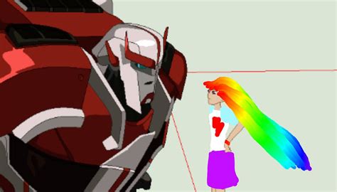 Ratchet And Rainbow Dash By Kawaiijosie On Deviantart