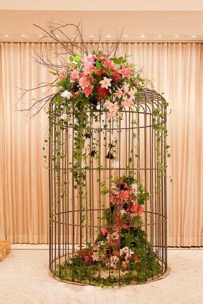 decoración de bodas con jaulas deco floral floral art floral design design design bird cage