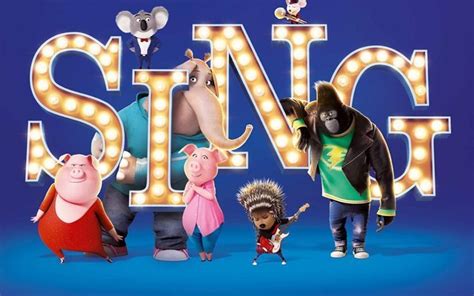 Download Wallpapers Sing 2016 Movie Poster Characters 3d Animation