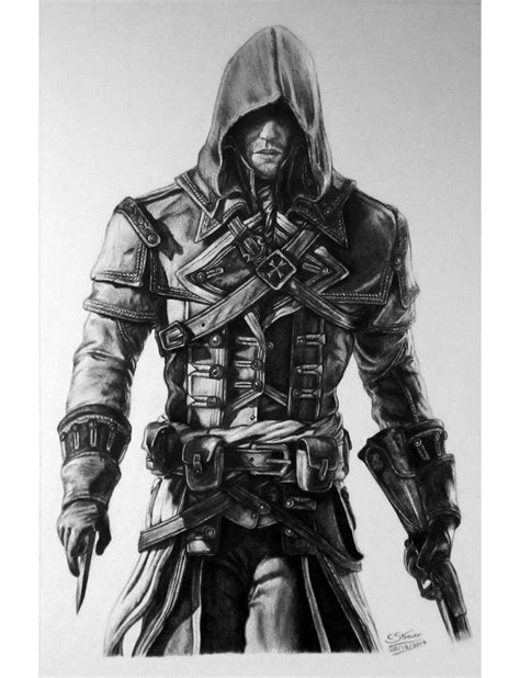 Assassins Creed Rogue Drawing By Lethalchris On Deviantart