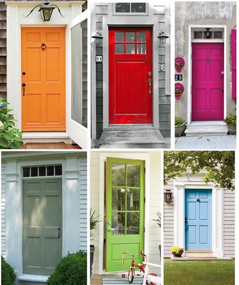 New england home with gray shingle exterior and black window. Cape Cod Style Doors | Of course, we could go with a more ...