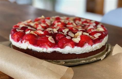 Erdbeer-Schoko-Kuchen mit Pudding | Rezept - Reise-Mama