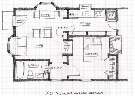 See more ideas about floor plans, garage apartments, garage apartment floor plans. Small Scale Homes: Floor Plans for Garage to Apartment Conversion