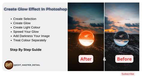 How To Create Glow Effect In Photoshop Step By Step Youtube