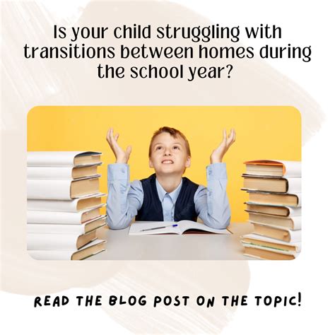 Is Your Child Struggling Moving Between Houses During The School Year