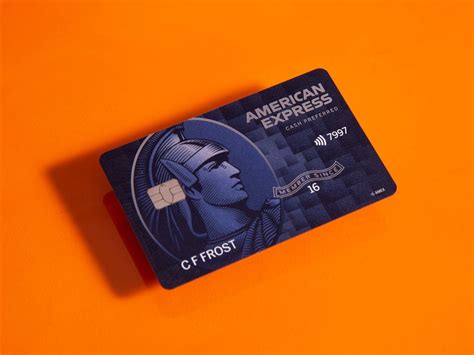 American Express Credit Card Back