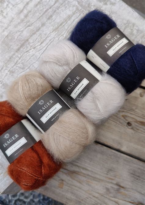 Isager Silk Mohair Yllotyll