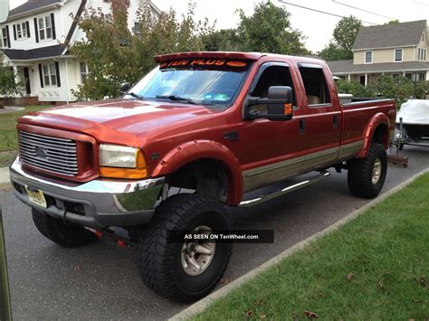 1999 F 350 Duty Lifted Crew Cab Long Bed
