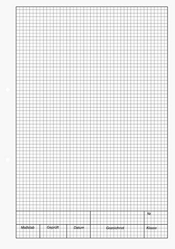 Cerchi un foglio a quadretti (1cm) da stampare gratis? Brunnen - Blocco per schizzi"Kieser", formato A4, a ...
