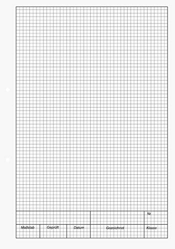 Cornicette di natale a quadretti da disegnare e colorare difficolta di apprendimento le idee della scuola istruzione. Fogli A Quadretti A4 Da Stampare / 100 FOGLI FORATI PER ...