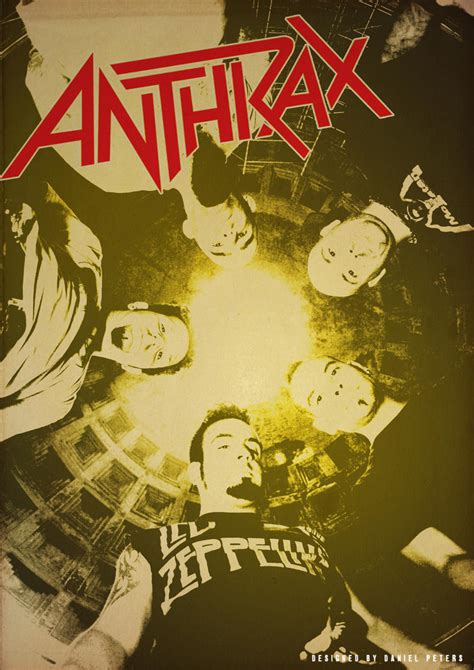 Band Poster Anthrax By Elcrazy On Deviantart