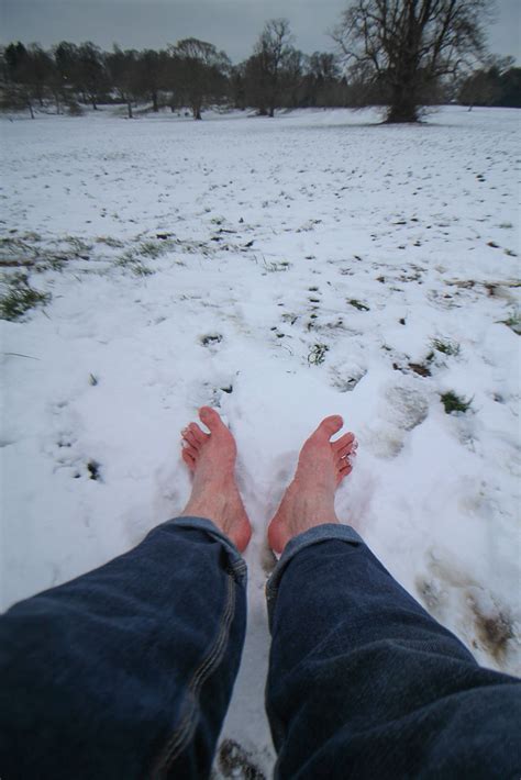 Bare Feet In The Snow A Photo On Flickriver