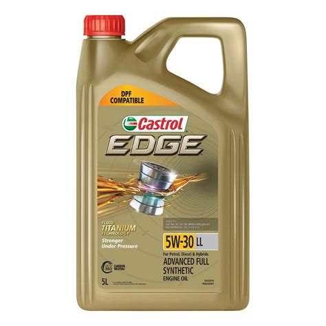 Castrol Edge Engine Oil 5w 30 Ll 5 Litre Supercheap Auto
