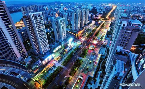 Aerial View Of Ganzhou In E Chinas Jiangxi Cn