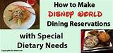 Make Dining Reservations Disney Images