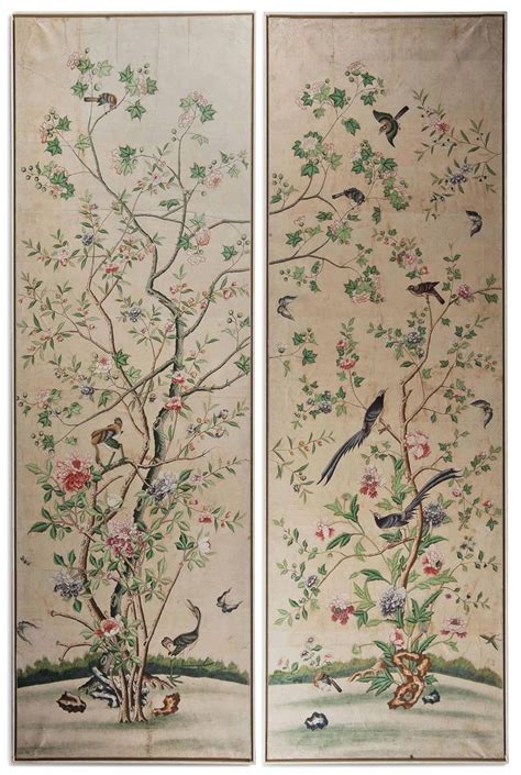 Reproduction Work Of Chinoiserie Panels Reproduction Of Etsy