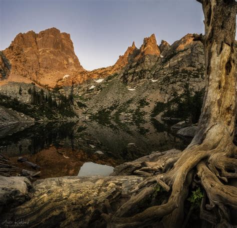 Emerald Lake Sunrise Rocky Mountain National Park Colorado