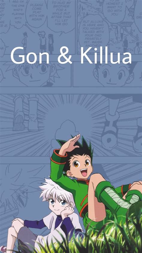 Gon And Killua Hunter X Hunter Anime