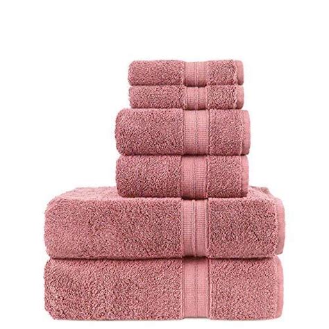 Luxury Premium Turkish Cotton 6 Piece Towel Set Long Stable 202 2