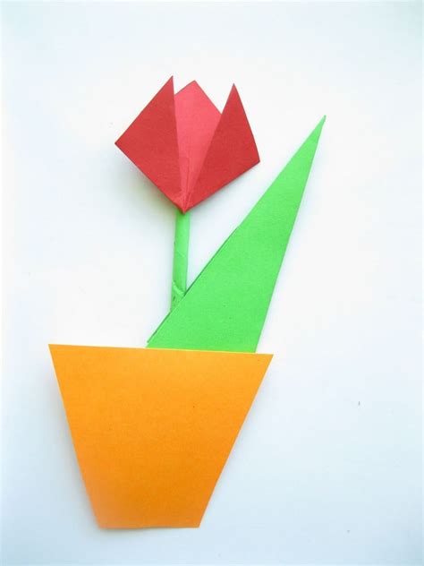 Origami Blume Falten Anleitung 7 Ideen Für Einfache Blumen Aus Papier