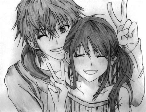 Image A56f719a01691eeaec606fcee8b60dff Love Drawings Couple Anime
