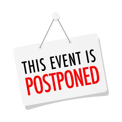 Steps To Take When Postponing Your Fundraising Event