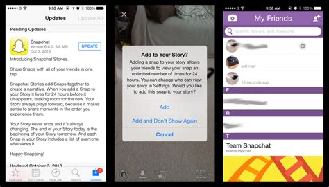 Snapchat Lets You Send Stories Pictures That Last For 24 Hours One