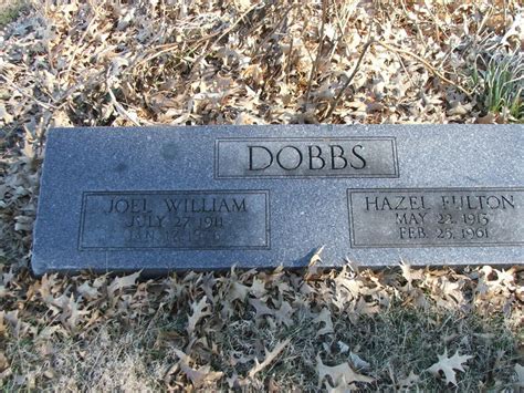 Hazel Ermin Fulton Dobbs Find A Grave Memorial