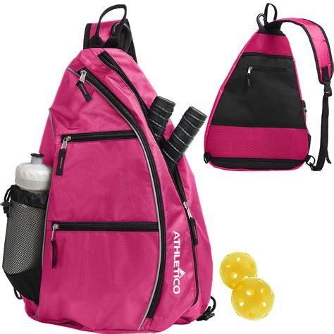 Athletico Sling Bag - Crossbody Backpack for Pickleball, Tennis