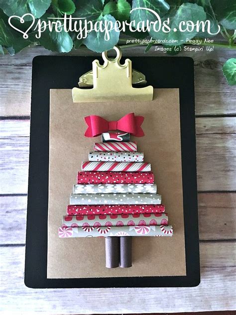 Holiday Craft Rolled Paper Tree Pretty Paper Cards