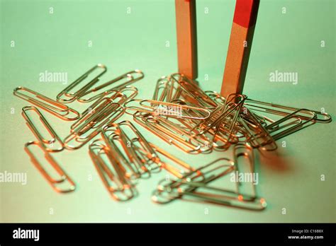 Paper Clips Magnet Hi Res Stock Photography And Images Alamy
